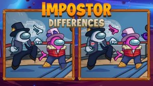 Impostor Differences: Spot the Difference Puzzle Game