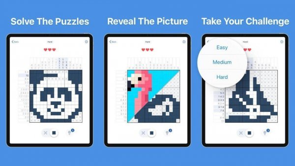 Grid Art Number Puzzle