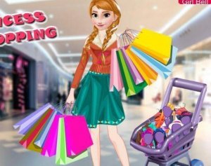 Ice Princess Mall Shopping Online Dress Up Game