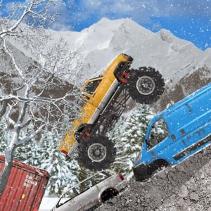 Winter Wheels 2 Snow Driving Game