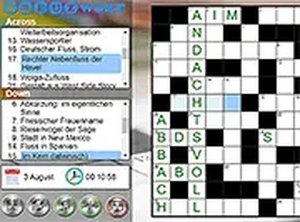 Daily German Crossword Puzzle Game - T&auml;gliches Kreuzwort R&auml;tsel Word Game