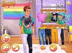 Pride Couple Date Looks Makeover Game Online Dress Up Game