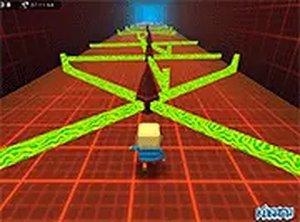 Kogama: Tron Parkour Online Arcade Game