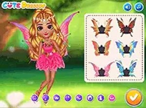 Magical Fairy Fashion Look Dress Up Game