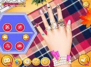 Autumn Manicure Dress Up