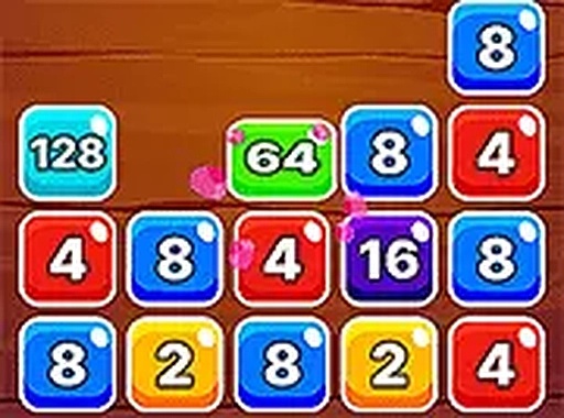 Tile Merge Tower Puzzle