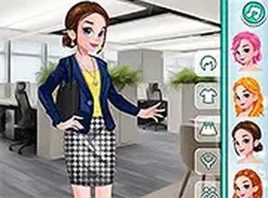 Office Style Dress Up Fashion Game