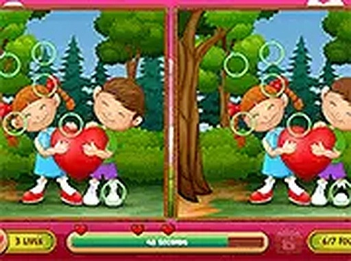 Heart Hunt Observation Puzzle