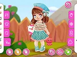 Toddie Colorful Classic Dress Up Game Online - Dress Up Game