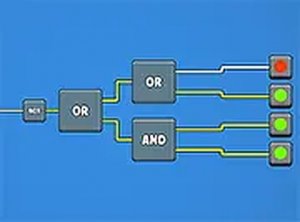 Logic Gates Puzzle Online