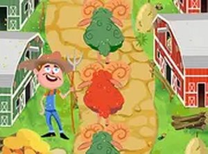 Sheep Rush Color Sorting Arcade